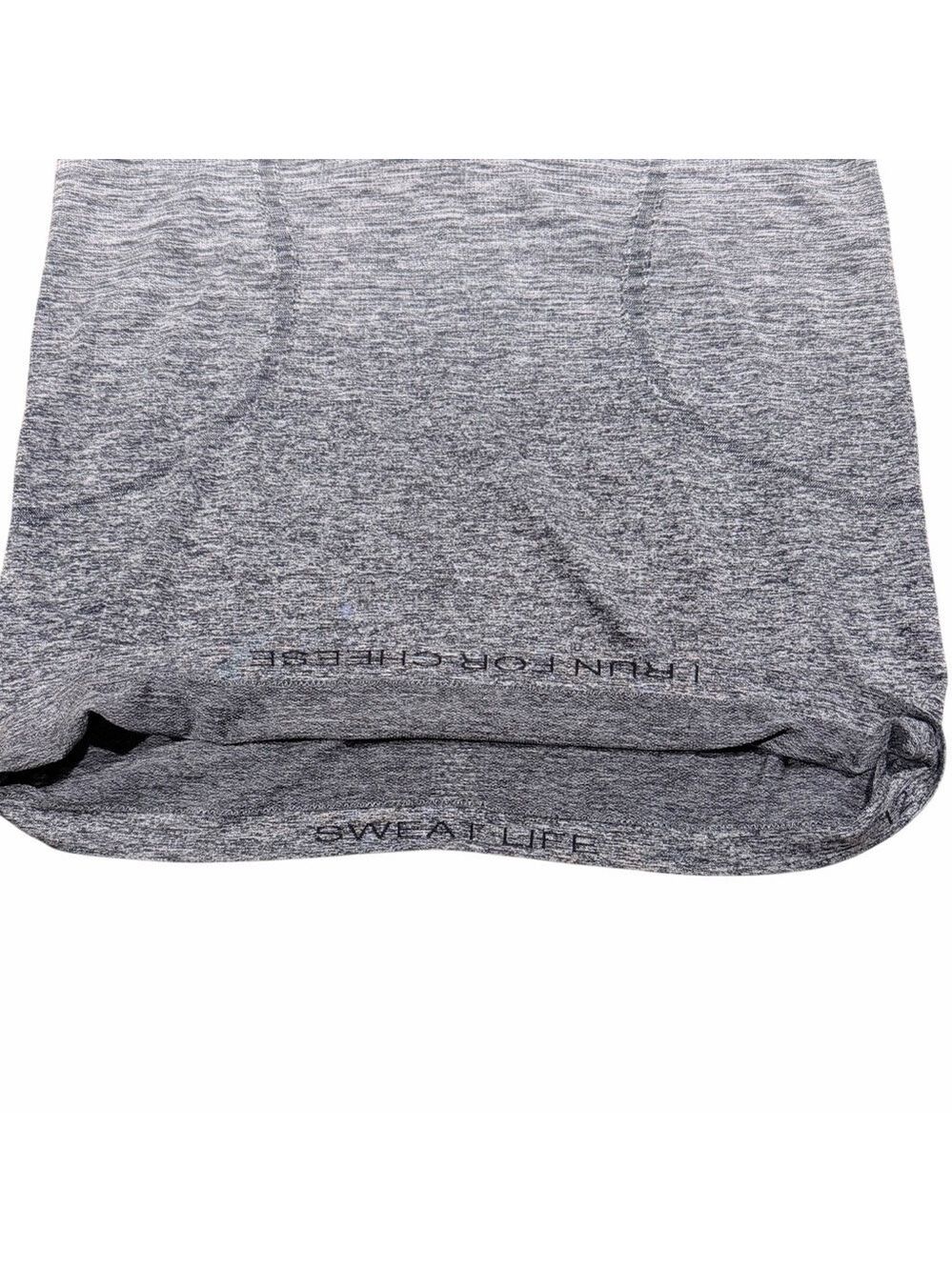 Lululemon Swiftly Tech Long Sleeve Crew Grey Ombre Size 12 - Picture 6 of 8
